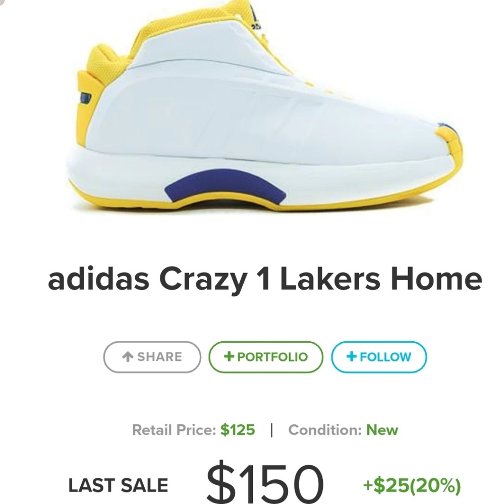 Adidas Kobe Crazy 1 Home
